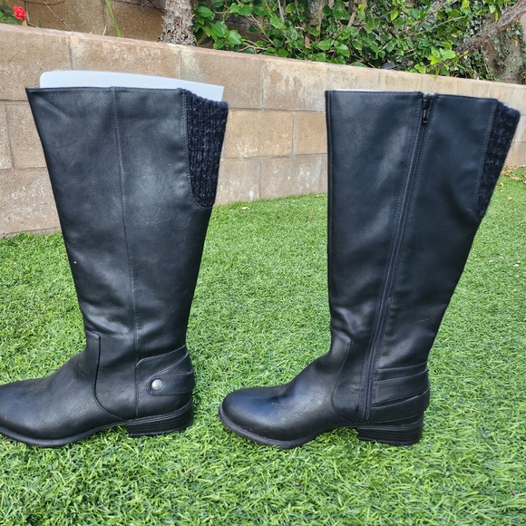 Knee High Life Stride Black boots NEW - Picture 3 of 10